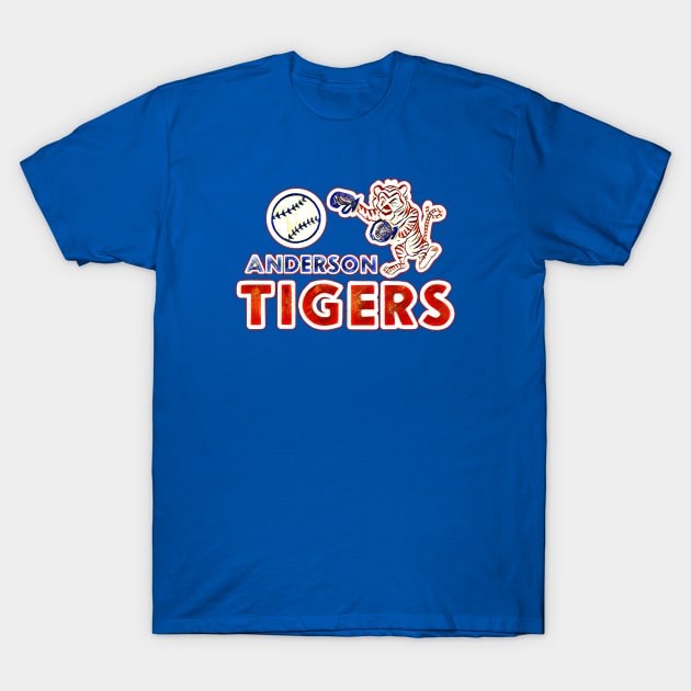 Anderson Tigers Baseball T-Shirt by Kitta’s Shop